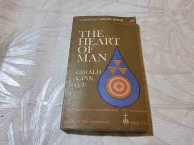  UNREAD 1960 The Heart Of Man Gerald Vann Image Book Doubleday RARE LOOK 