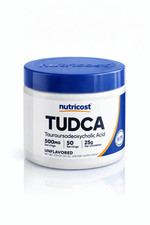 Nutricost, TUDCA, geschmacksneutral, 25 g
