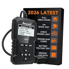 OBD2 Scanner, V410 Car Scanner - Engine Fault Code Reader - Black