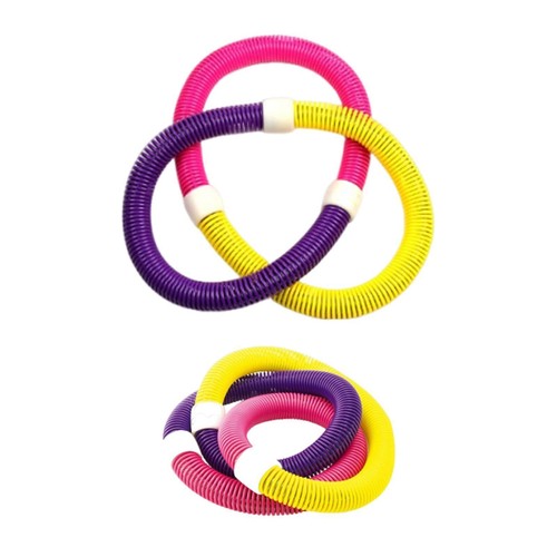 Cerceau Fitness Pliable Lesté PVC - Cerceau Sport Silencieux Pour Enfants Et Adultes