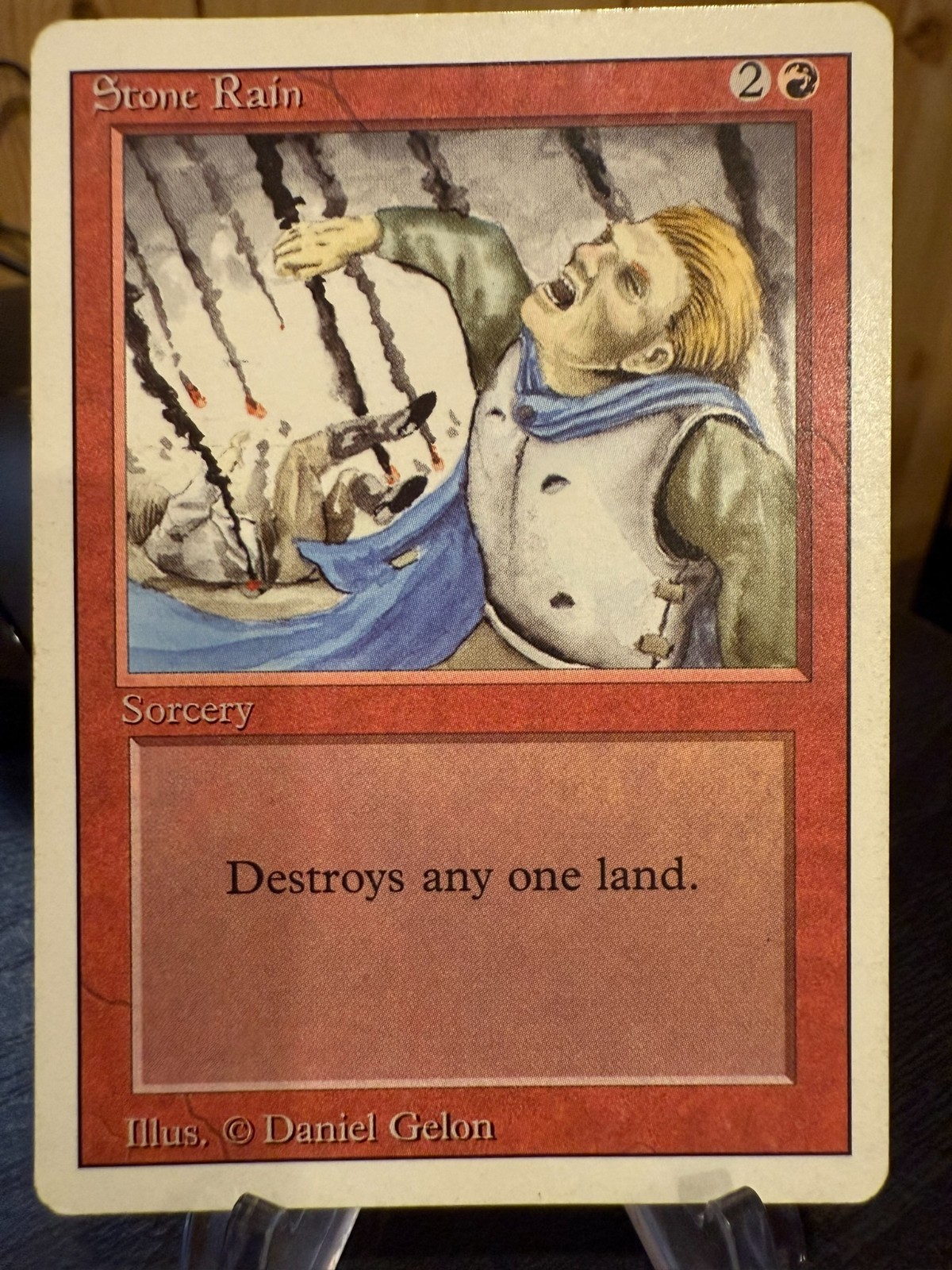 MTG Magic the Gathering Unlimited Edition Stone Rain