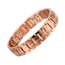 Titanium Rose Gold Magnetic Bracelet