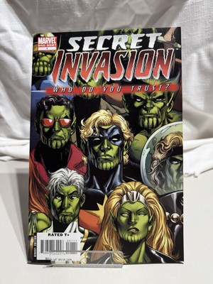 Marvel Comics Secret Invasion: Who Do You Trust? #1 (Marvel Comics Aug 08) F/VF