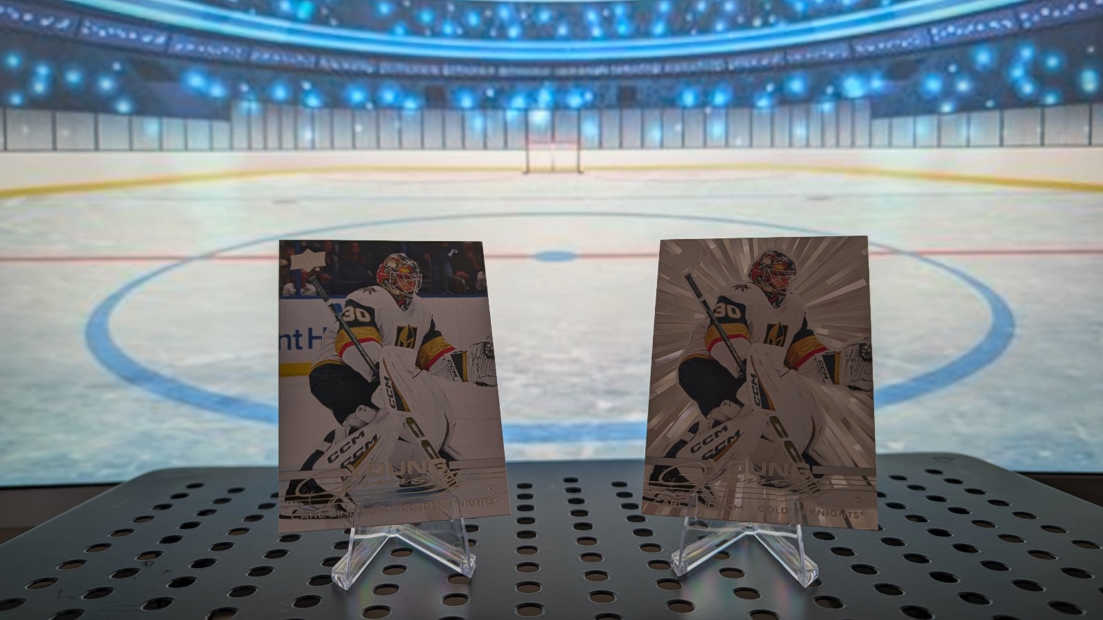2025-26 Upper Deck Series 2 Young Guns Outburst Carl Lindbom #464