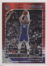 2019-20 Panini NBA Hoops Premium Stock Box Set Red Pulsar Prizm Justin James fm0