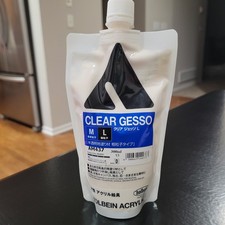 Holbein : Clear Acrylic Gesso : 900ml : L Coarse Texture
