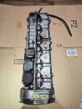 05 06 Mercedes W211 E320 CDI OM648 Diesel Engine Cylinder Head Valve Cover OEM