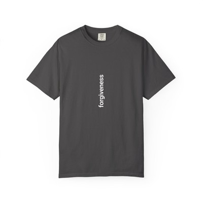 forgiveness vertical text T-Shirt | christian faith shirt unisex 