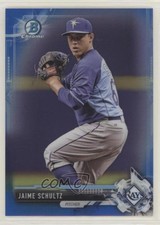 2017 Bowman Chrome Prospects Blue Refractor 112/150 Jaime Schultz #BCP133 7i2