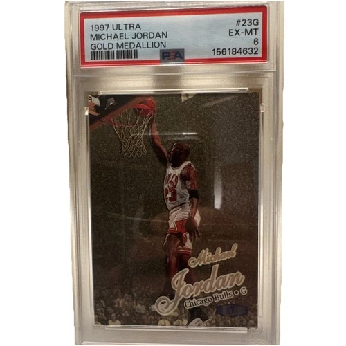 1997-98 Fleer Ultra - Michael Jordan #23G Gold Medallion