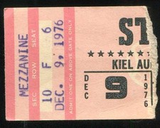 Vintage 1976 Styx Rex Concert Ticket Stub St Louis MO