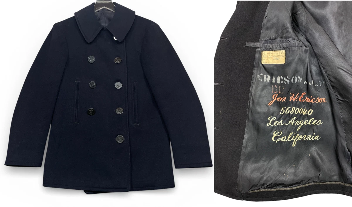 1940s Peacoat In Original Ww2 Collectible Us Uniforms for sale | eBay