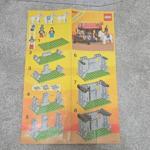 Lego Castle Armor Shop (6041) Instruction Booklet Only