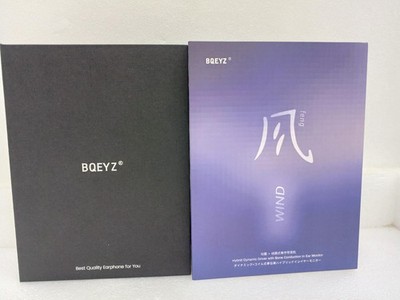 BQEYZ WIND Earphones 4.4mm Balanced Plug Compact Used