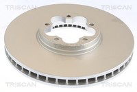 2X Triscan Bremsscheibe 8120 16195C FüR Ford Transit Custom V362 Bus F3 FY FZ