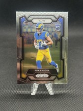 2023 Panini Prizm #357 Puka Nacua Rookie Card Rams Rookie RC. rookie card picture