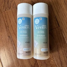 TWO Gillette Venus Pre-Shave Exfoliant w/ OLAY 200ml (6.7fl Oz) Sea Salt Smooth