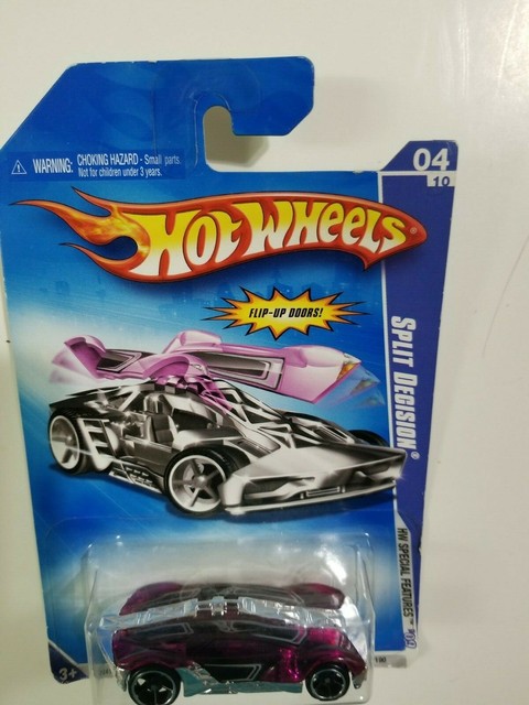 hot wheels split car