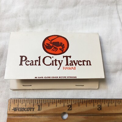 Matchbook Pearl City Tavern Hawaii Home of the World Famous Monkey Bar Unstruck