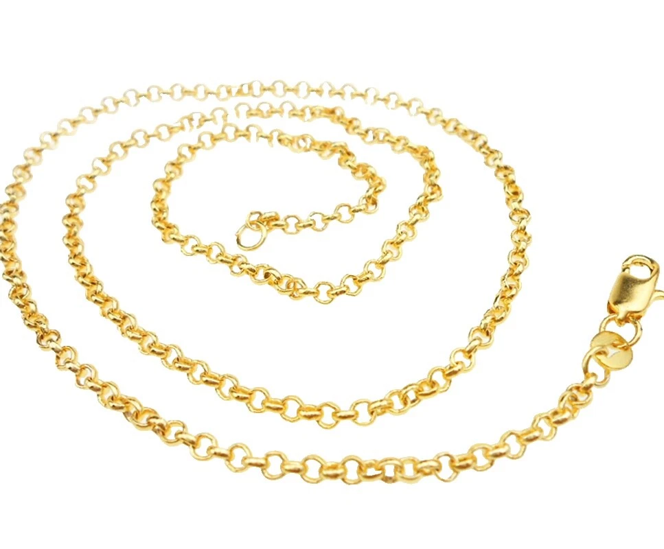 Perla Cristal Amarillo Oro Lleno Moda Collares y Colgantes