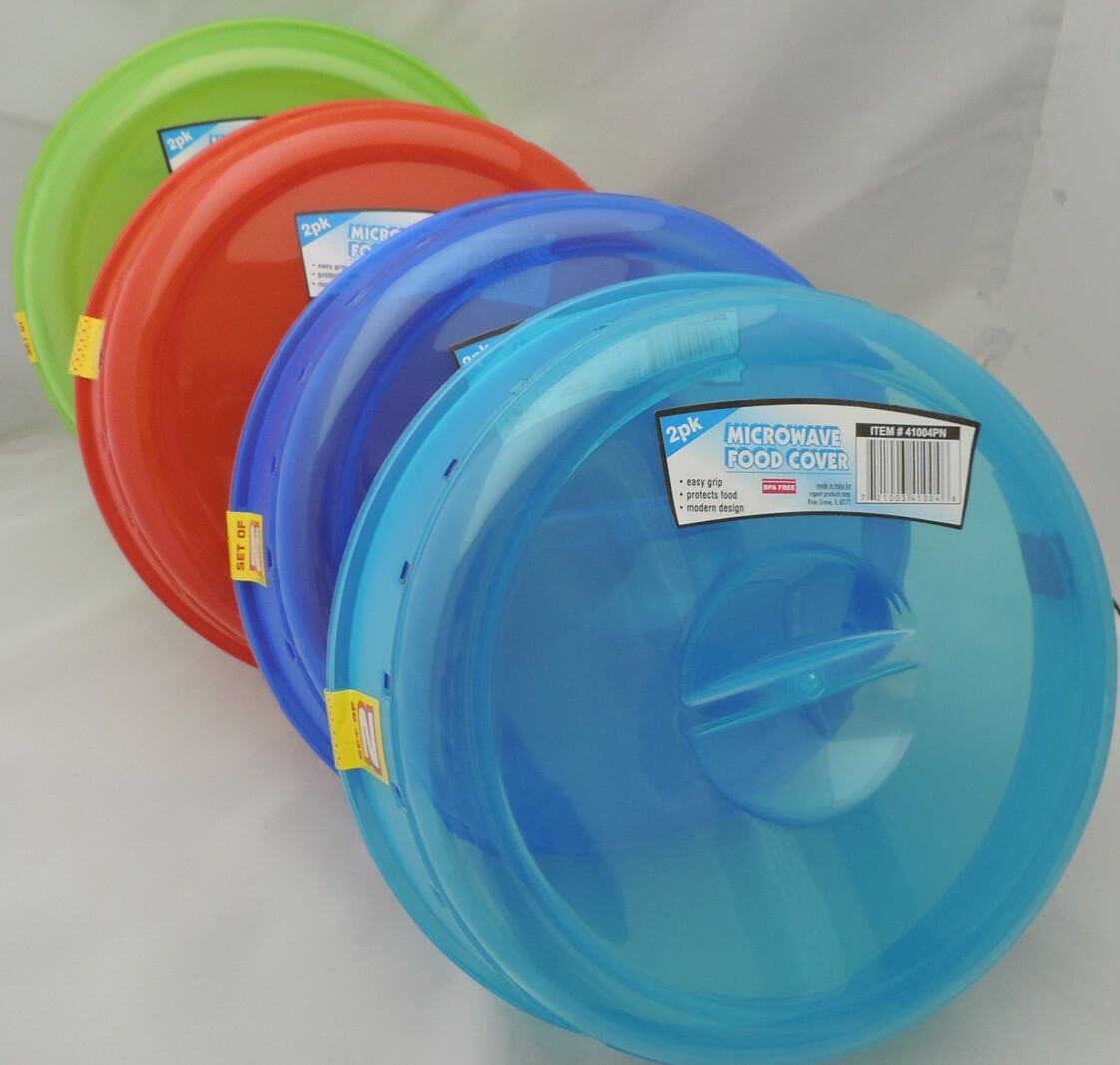 Coperchi Per Microonde - Set 4 Trasparenti Anti-schizzi Coperchi Microonde Trasparenti Ventilati - Foto 9