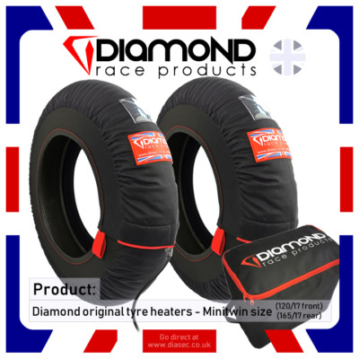 DIAMANT RENNPRODUKTE - ORIGINAL REIFENHEIZUNGEN PASSEND ZU MINITWIN 650cc - 120/165