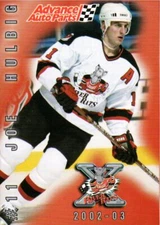 Joe Hulbig 2002-03 Albany River Rats Advance Auto Parts