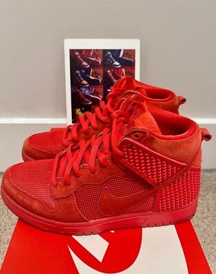 Nike Dunk High CMFT Premium Red October Men's Sneakers SIZE (7.5US)