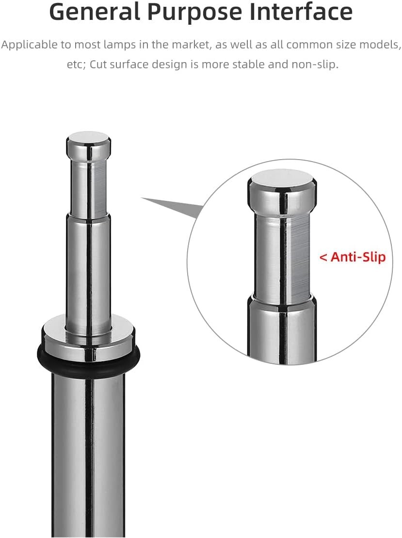 Adjustable 232 cm Heavy Stainless Steel Boom Arm for Professional Photography