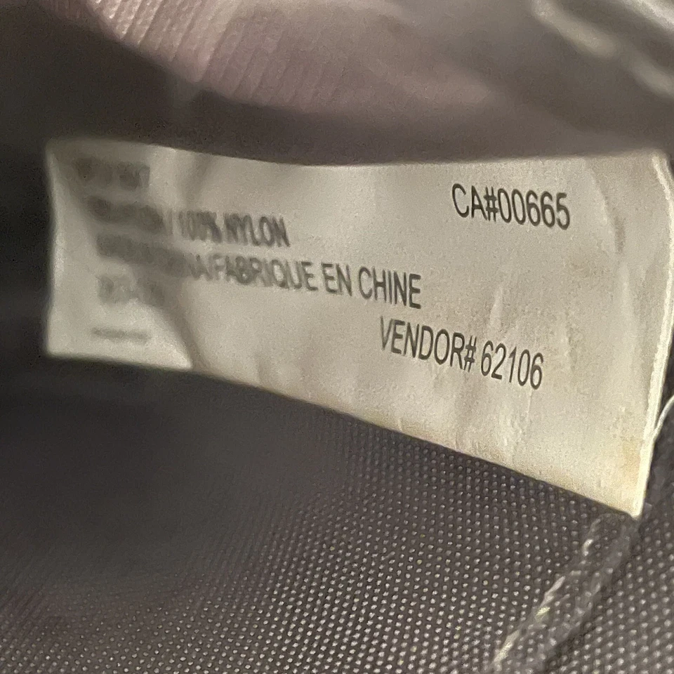 Eddie Bauer Small 6" Pouch Black Camera Bag Belt Loop Zippered Top - Image 4 of 4