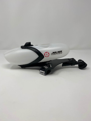 X-Lab Torpedo Versa 200 Alloy White Magenta Logo Triathlon Hydration System 
