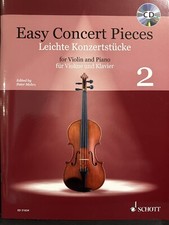 Easy Concert Pieces for Violin and Piano, volume 2 -- ed. by Peter Mohrs