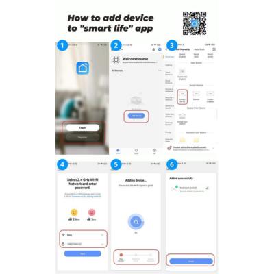 MINI Wifi for Zigbee Smart Switch Timer Wireless Switches For Tuya Alexa DE .