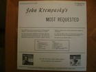 CUCA LP RECORD KS-2075 STEREO/ JOHN KREMPASKY/ MOST REQUESTED/ VG CONDITION — photo 2
