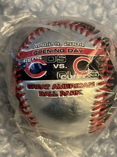 2004 Cincinnati Reds GABP Opening Day Stadium Souvenir LE Baseball Rare HTF Cubs