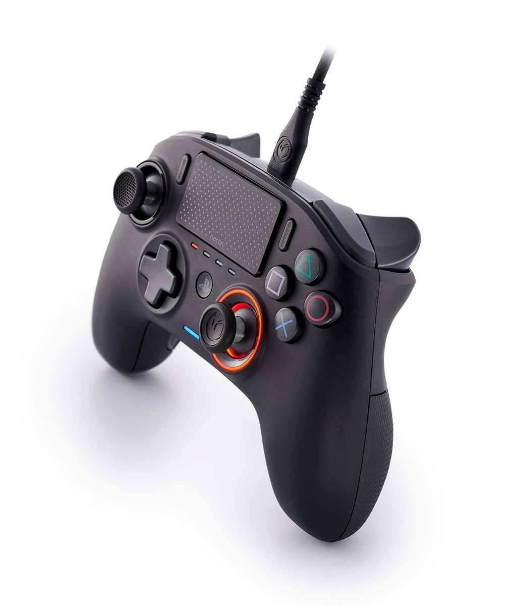 NACON PlayStation 4 Controller - Wired, USB-C, 4 Configurable