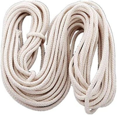 50 Feet Roll 1/4'' round Cotton Wicks Burner Replacement Kerosene for Oil Lamp 