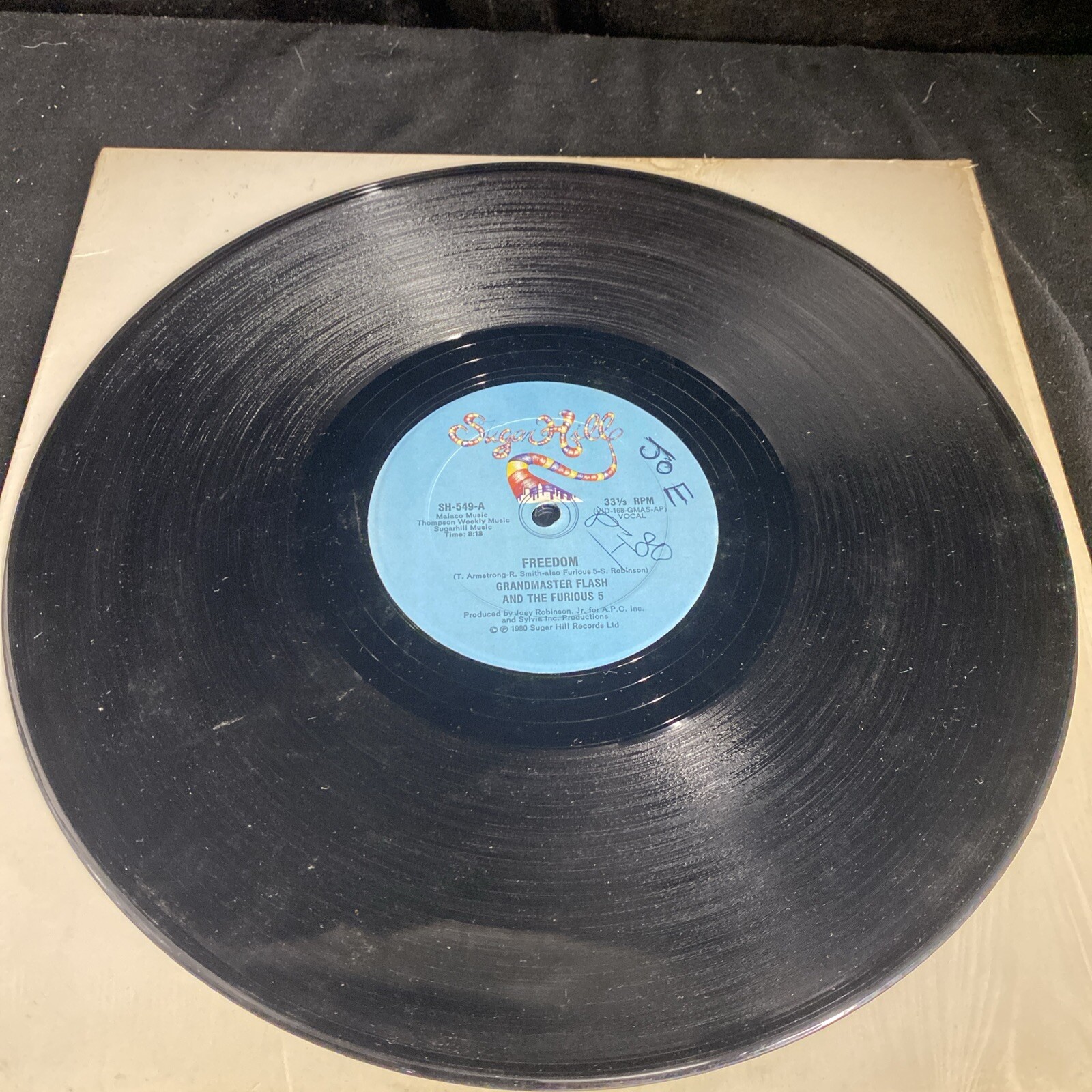 Grand Master Flash & The Furious Five*FREEDOM*VINYL 12