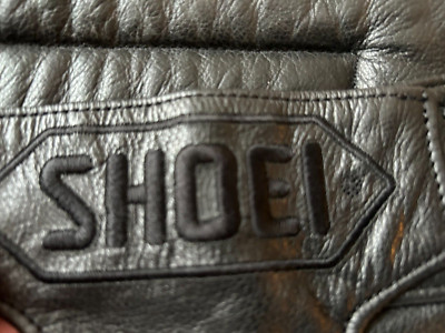Shoei Genuine Leather Motorcycle Riding Jacket and pants 