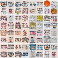 Vintage Mylar Foil Balloons Birthday Anniversary Baby Retirement Congratulations