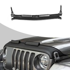 Front Leather Hood Cover Protector Bra Trim For Jeep Wrangler Jl Jt Gladiator18