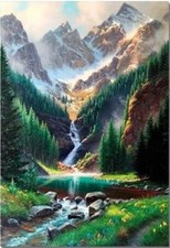 Diamond Painting Kits 5D DIY Actual Picture Size 13.7x9.8 In.