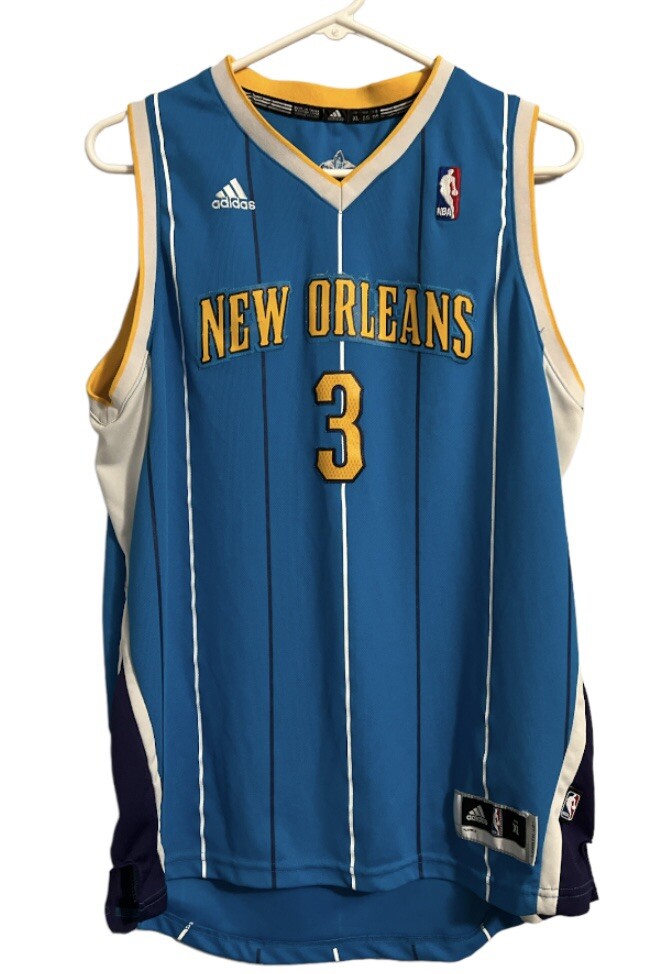 NBA New Orleans Hornets Chris Paul #3 Blue Adidas Jersey