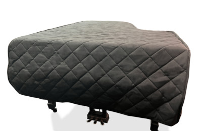 Kawai Grand Piano Cover Custom Fit Finest Fabric- Black Mackintosh Heavy Quilted