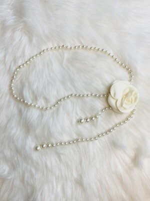 ? Camellia Chain Belt Chanel Camellia Crystal Strass Chain Belt or Necklace 2005V  main image 4