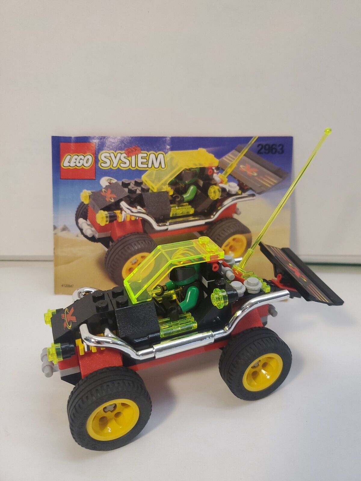 Lego 2963 Extreme Racer town Extreme Team 100% Complete With Manual