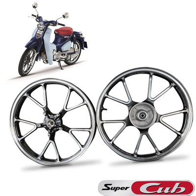 ALUMINIUM WHEEL CASTER ROLLER PAIR FOR HONDA SUPER CUB C125 C 125 18 - 2021   eBay
