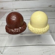 Melissa Doug Magnetic Chocolate and Vanilla Ice Cream Scoop Ice Cream Playset