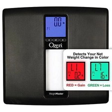 Ozeri WeightMaster II Bath Scale with BMI and Weight Change Detection