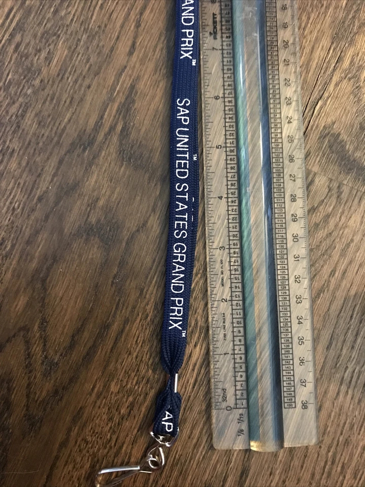 SAP United States Grand Prix of Indianapolis  Lanyard Blue J4 - Image 3 of 4